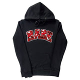 Men RARE Camo Red Chenille Hoodie