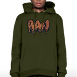 Men RAW Drip Gold Bling Hoodie