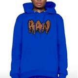 Men RAW Drip Gold Bling Hoodie