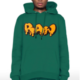 Men RAW Drip Orange Chenille Hoodie