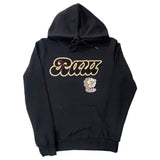 Men RAW Retro Flower Chenille Hoodie