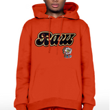Men RAW Retro Flower Chenille Hoodie