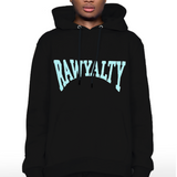 Men Rawyalty Aqua Chenille Hoodie