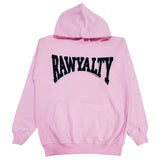 Men Rawyalty Black Chenille Hoodie
