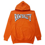 Men Rawyalty White Chenille Hoodie