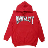 Men Rawyalty White Chenille Hoodie