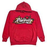 Men Rawyalty Unusual Suede Hoodie