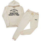 Men The Original -RAW- Black Silicone Hoodie and Joggers Set