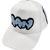 Men RAW Drip 23 Sky Chenille Hat