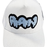 Men RAW Drip 23 Sky Chenille Hat