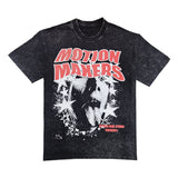 Men Broken Soul Motion Oversize T-Shirt