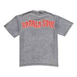 Men Broken Soul Motion Oversize T-Shirt
