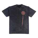 Men Broken Soul Spiral Oversize T-Shirt