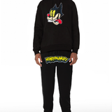 Men Cash Chenille Hoodie and Joggers Set