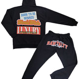 Men Luxury Streetwear Hoodie and Jogger Set