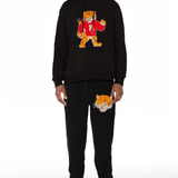 Men Rawyalty Tiger Chenille Hoodie and Joggers Set