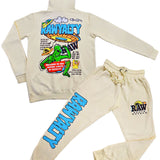 Men RAW Space Voyage Hoodie and Jogger Set