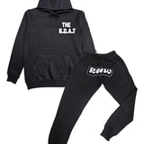 Men The GOAT Chenille Hoodie and Jogger Set
