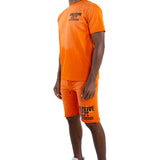 Men Art In Progress T-Shirt and Cotton Shorts Set