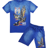 Men Outlaws T-Shirt and Cotton Shorts Set