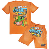 Men RAW Space Voyage T-Shirt and Cotton Shorts Set