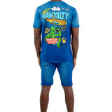 Men RAW Space Voyage T-Shirt and Cotton Shorts Set