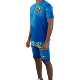Men RAW Space Voyage T-Shirt and Cotton Shorts Set
