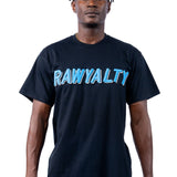 Men 004 RAWYALTY Carolina Blue 3D Embroidery T-Shirt