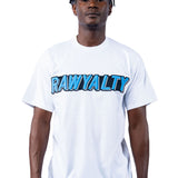 Men 004 RAWYALTY Carolina Blue 3D Embroidery T-Shirt
