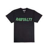 Men 004 RAWYALTY Green 3D Embroidery T-Shirt