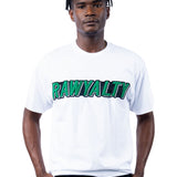 Men 004 RAWYALTY Green 3D Embroidery T-Shirt