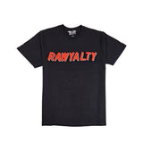 Men 004 RAWYALTY Red 3D Embroidery T-Shirt