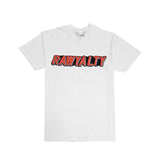 Men 004 RAWYALTY Red 3D Embroidery T-Shirt