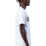 Men 004 RAWYALTY White 3D Embroidery T-Shirt