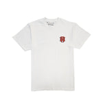 Men 3D Stitch Logo Red Embroidery Crew Neck T-Shirt - Rawyalty Clothing