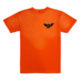 Men Broken Soul Black Chenille T-Shirt