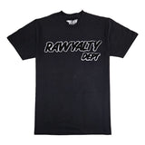 Men Rawyalty Dept Black Chenille T-Shirt