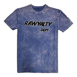 Men Rawyalty Dept Black Chenille T-Shirt