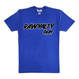 Men Rawyalty Dept Black Chenille T-Shirt