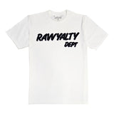 Men Rawyalty Dept Black Chenille T-Shirt