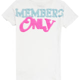 Women Members Only Chenille T-Shirt
