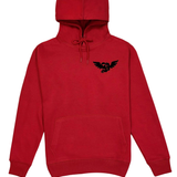 Men Broken Soul Black Chenille Hoodie