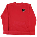 HATA Skull Hand Made Sequin Long Sleeves - Red - Rawyalty Clothing