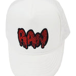 Kids RAW Drip Red Bling Hat - Rawyalty Clothing