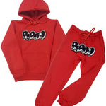 Kids RAW Drip Black Chenille Hoodie and Jogger Set - Rawyalty Clothing
