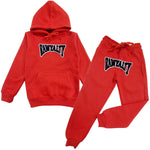 Kids Rawyalty Black Chenille Hoodie and Jogger Set - Rawyalty Clothing