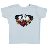 Kids RAW Butterfly Chenille Crew Neck T-Shirt - Rawyalty Clothing
