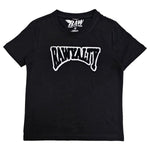 Kids Rawyalty Black Chenille T-Shirts - Rawyalty Clothing