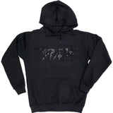 Men RAW Black Bling Hoodie - Black - Rawyalty Clothing