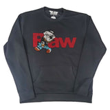 Men RAW Bulldog Bling Long Sleeve Shirts - Rawyalty Clothing